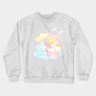 Little bunny sleeping. Crewneck Sweatshirt